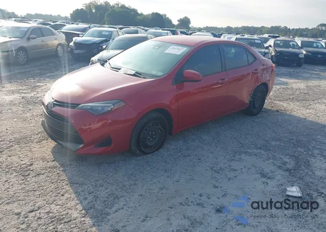 2017 Toyota Corolla Le z USA, uszkodzony, nr VIN 2T1BURHE8HC798315
